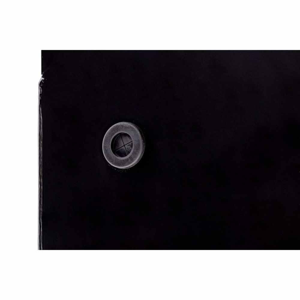 Weatherguard 156-5-04 Saddle Box, Steel, Compact, Gloss Black, 7.0 cu ft - 5