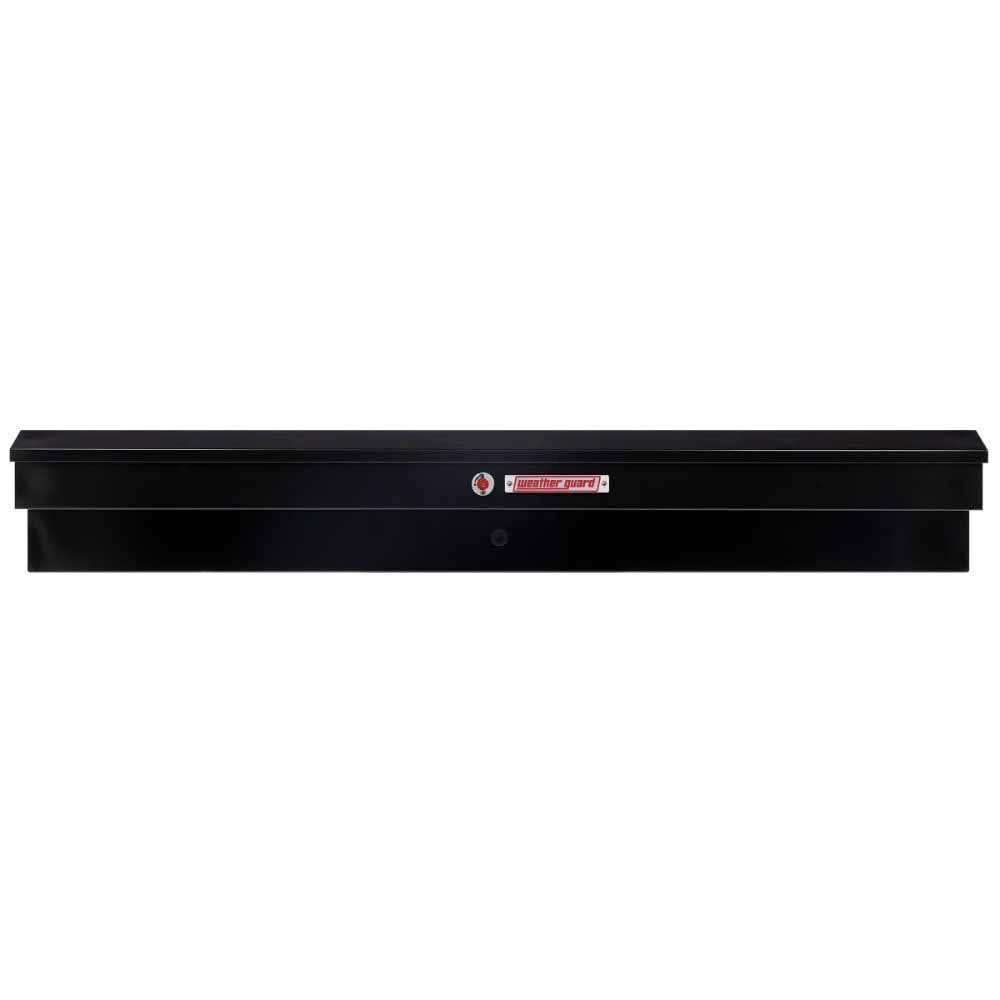 Weatherguard 165-5-04 87" Lo-Side Box, Steel, Gloss Black, 7.0 cu ft - 4