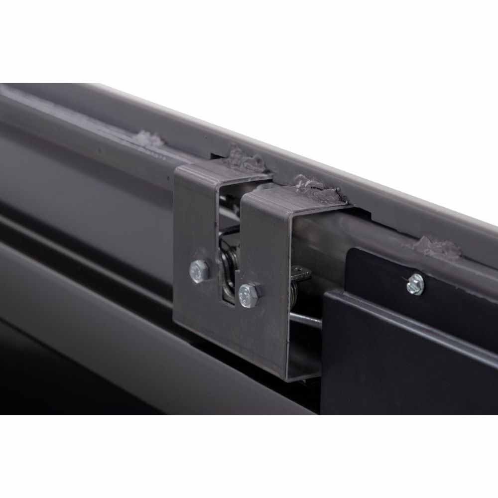 Weatherguard 165-5-04 87" Lo-Side Box, Steel, Gloss Black, 7.0 cu ft - 5