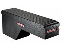 WeatherGuard 173-5-01 Gloss Black Aluminum Pork Chop Box, Passenger Side 3.4 Cu Ft