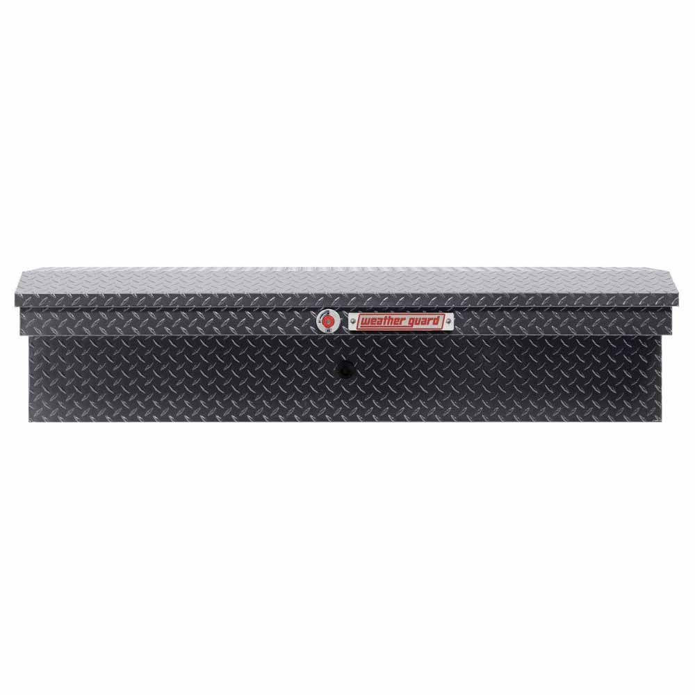 Weatherguard 178-6-04 56" Low Profile Lo-Side Box, Aluminum, Gunmetal Gray, 4.0 cu ft - 3