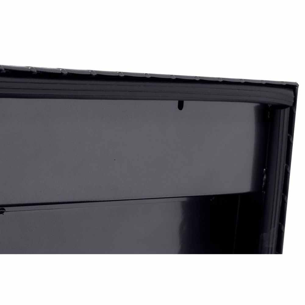Weatherguard 178-6-04 56" Low Profile Lo-Side Box, Aluminum, Gunmetal Gray, 4.0 cu ft - 11