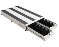 WeatherGuard 316-3 ITEMIZER 49" x 24" x 6.75" Aluminum Van Drawer Unit, Lateral