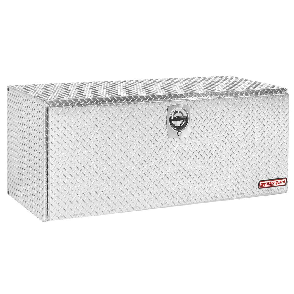 WeatherGuard 662-0-02 Clear Aluminum Underbed Box, Jumbo, 20.0 Cu. Ft.