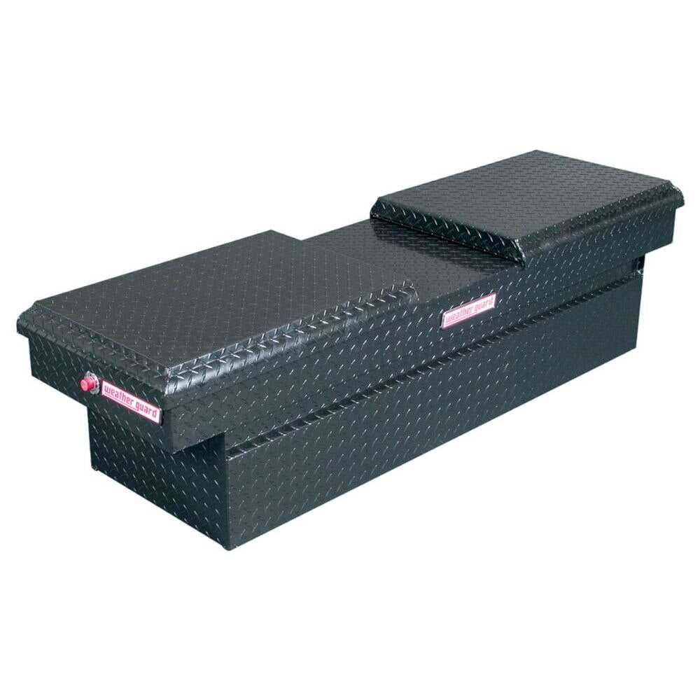 Weatherguard 124-5-01 Full Size Aluminum Gull Wing Crossover Box, Glos