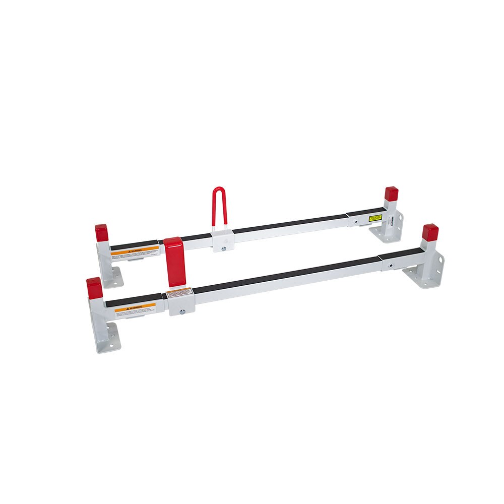 WeatherGuard 22002-3-01 All-Purpose Steel Van Rack, 2 Bar, Metris - 2