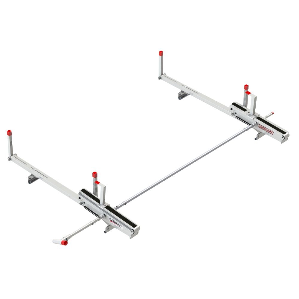 WeatherGuard 2261-3-01 EZGLIDE2™ Fixed Drop-down Ladder Rack, Compact