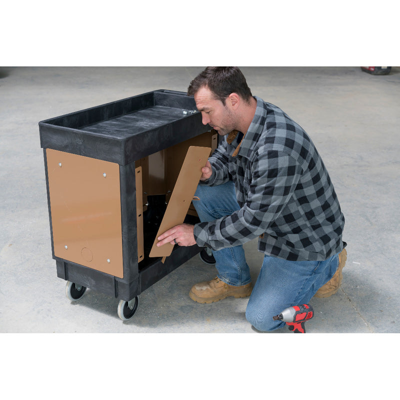 Knaack CA-03 Cart Armour Secured Storage for Rubbermaid Cart FG452089BLA and